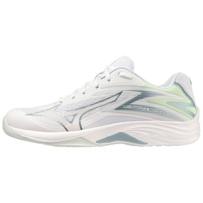 Zapatillas Para Voleibol Mizuno Lightning Star Z7 JR Mujer Blancos / Verdes - Chile M294LJXAPD